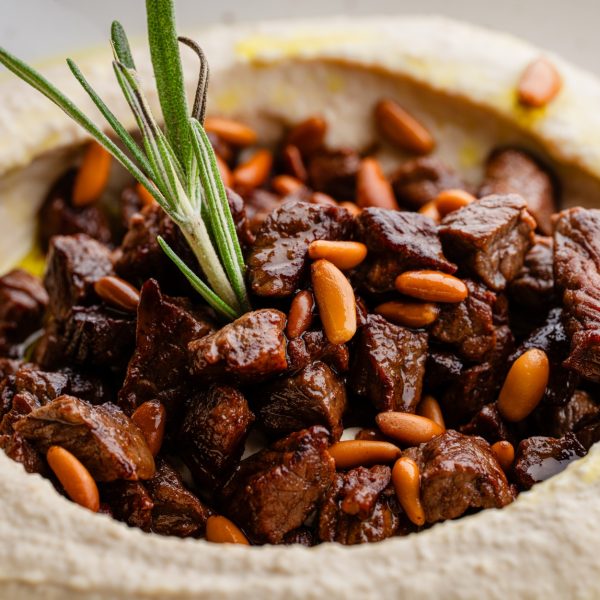 Hommous à la viande
